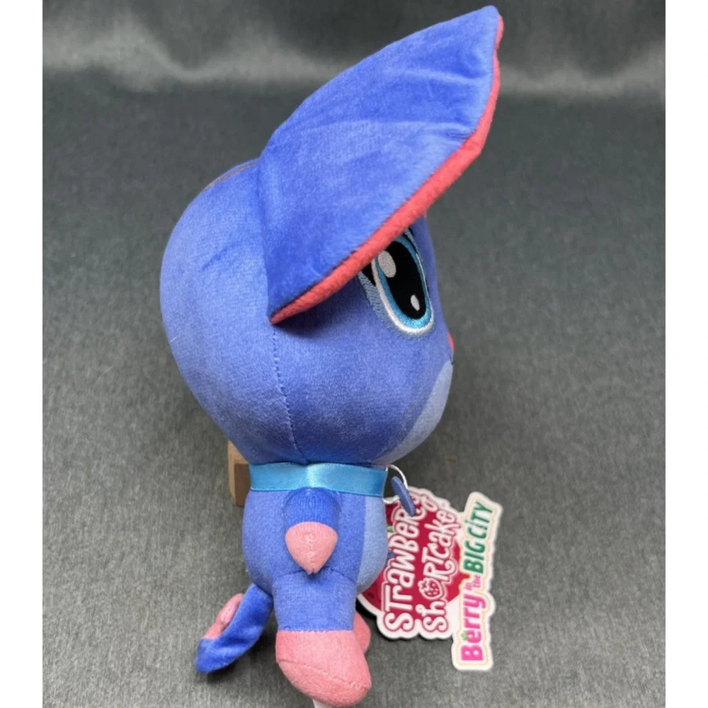 Strawberry Shortcake Cheesecake Mouse Plush 6 Inch Berry in the Big City NWT